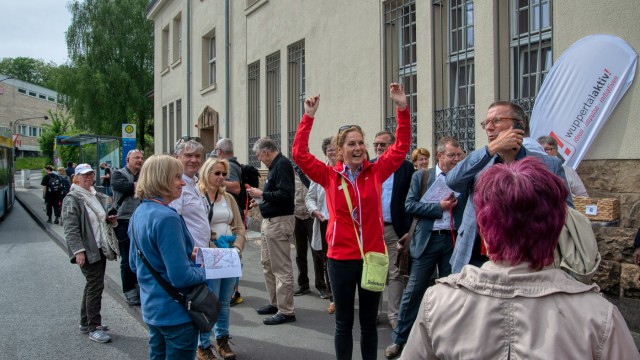 Stadtspaziergang ins BUGA-Jahr 2031 mit dem OB